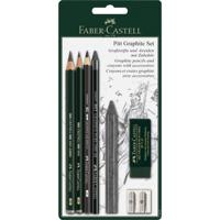 Faber-Castell Faber castell fc-112997 potloodset pitt graphite 7-delig op blister - thumbnail