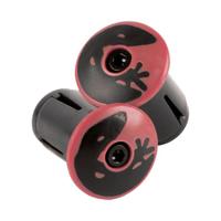 LIZARD SKINS Dsp bar tape plugs - crimson - thumbnail