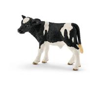 Schleich farm world zwartbont kalf 13798 - thumbnail