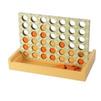 Houten Bordspel Vier Op een Lijn - thumbnail