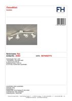 Fischer & Honsel Witte opbouwspotRan 4-lichts - 20393 - thumbnail