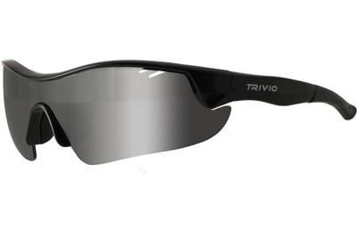 Trivio - fietsbril vento nova zwart lens zwart / mirror