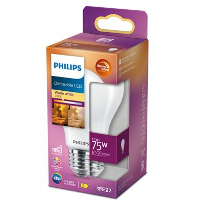 Philips LED 871951432403900 LED-lamp Energielabel D (A - G) E27 Peer 7.9 W = 75 W Warmwit (Ø x l) 60 mm x 104 mm 1 stuk(s) Philips LED 871951432403900 LED-lamp Energielabel D (A - G) E27 Peer 7.9 W = 75 W Warmwit (Ø x l) 60 mm x 104 mm 1 stuk(s)