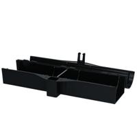 Voerdoos Muistunnel t.b.v. 2 klemmen incl. sleutel - thumbnail