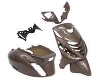 Edge plaatset zip sp model vanaf bj. 2000 5 delig audi bruin metallic - thumbnail