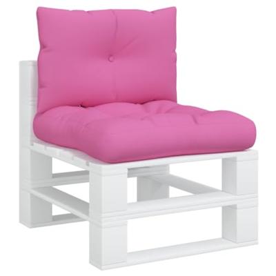 Palletkussens 2 st oxford stof roze
