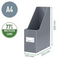 Leitz tijdschriftenhouder Wow Click & Store wit - thumbnail