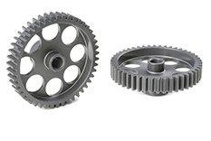Team Corally - 48 DP Pinion - Short - Hard Anodised Aluminium - 46T - 3.17mm as