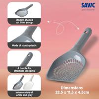 SAVIC Micro kattenbakschep - 22,5x11,5x4,5 cm - thumbnail