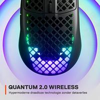 SteelSeries Aerox 3 Wireless Onyx 2022 gaming muis - thumbnail