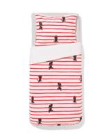 HEMA Takkie peuterdekbedovertrek 120x150cm zacht katoen met poppenslaapzakje (multi) - thumbnail