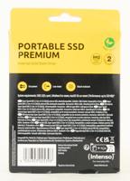 Externe Harde Schijf INTENSO 3823440 256 GB SSD 1.8" USB 3.0 Antraciet - thumbnail