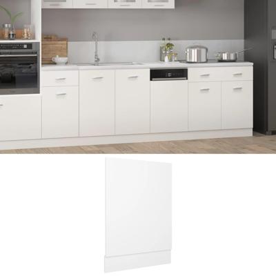 VidaXL Vaatwasserpaneel lyon 45x3x67 cm bewerkt hout wit VidaXL Vaatwasserpaneel lyon 45x3x67 cm bewerkt hout wit