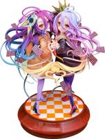 No Game No Life Statue 1/7 Shiro & Schwi 22 cm - thumbnail