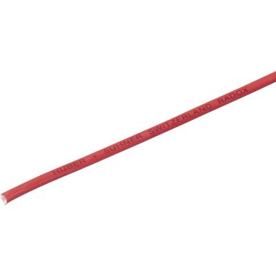 Huber+Suhner 12516400 Draad Radox® 155 1 x 0.34 mm² Rood per meter