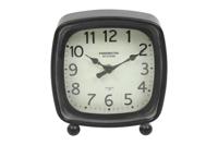 Decostar Countryfield Tafelklok Odell wit/zwart - thumbnail