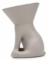 Voerbak voor honden United Pets Up Elisabeth Grijs Roestvrij staal Polyethyleen 1 L - thumbnail