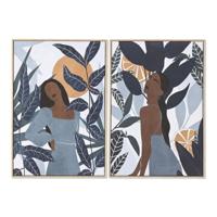 Canvas Home ESPRIT polyestyreen Canvas 63 x 4,5 x 93 cm - thumbnail