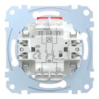 Merten MEG3102-0000 Controleschakelaar, Uitschakelaar Inzetstuk System M, System plat, AquaDesign Meerdere kleuren 1 stuk(s) - thumbnail