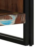 Salontafel 50x50x38 cm massief gerecycled hout meerkleurig - thumbnail