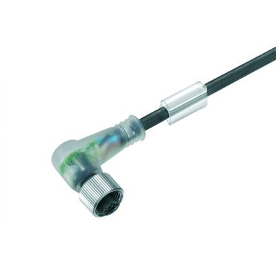 Weidmüller 9457800300 Sensor/actuator connector, geassembleerd M12 Aantal polen (sensoren): 3 Bus, haaks 3.00 m 1 stuk(s)