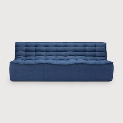 Ethnicraft Modulaire Bank 'N701' 3-zits, kleur Blauw