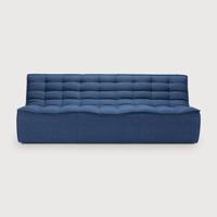Ethnicraft Modulaire Bank 'N701' 3-zits, kleur Blauw - thumbnail
