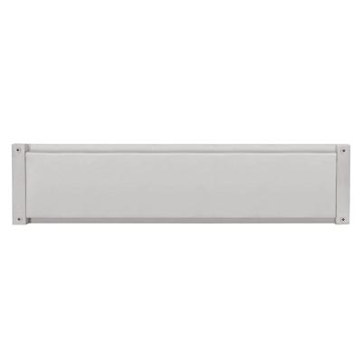 Formani Square LSQ620BI binnenbriefplaat mat RVS