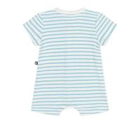Kort boxpakje voor baby's in gestreepte badstof PETIT BATEAU blauw - thumbnail