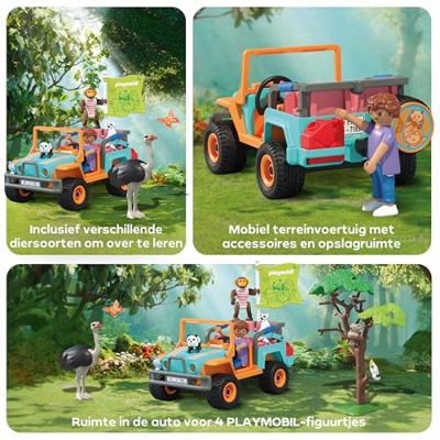 Playmobil® Animals & Friends 71854 Kleurrijke terreinwagen