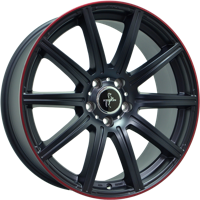 KESKIN KT16 Mat BLACK LIP RED - thumbnail