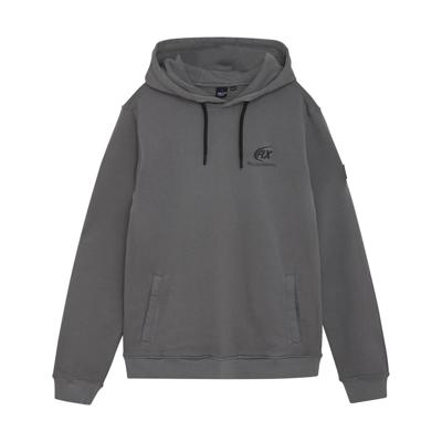 Rellix winter hoodie jongens - grijs - backprint