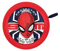 Spider-Man fietsbel 55 mm rood - thumbnail