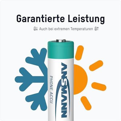Ansmann DECT maxE HR06 Oplaadbare AA batterij (penlite) NiMH 800 mAh 1.2 V 2 stuk(s)