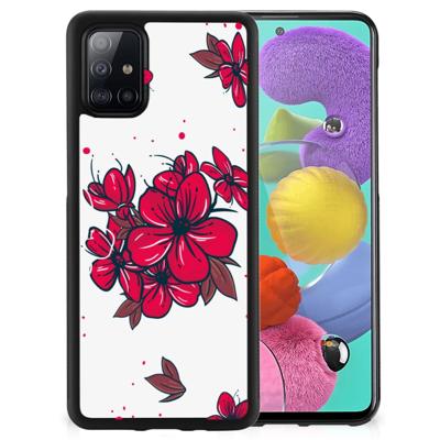 Samsung Galaxy A51 Skin Case Blossom Red