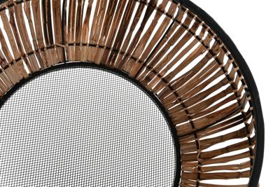 Pottenset DKD Home Decor Zwart Natuurlijk Metaal Rotan Vierkant Bali 50 x 50 x 25,4 cm (2 Stuks) Pottenset DKD Home Decor Zwart Natuurlijk Metaal Rotan Vierkant Bali 50 x 50 x 25,4 cm (2 Stuks)