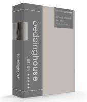 Beddinghouse Hoeslaken Jersey Taupe-140 x 200/210/220 cm - thumbnail