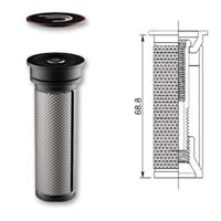 Deda Expander Balhoofdkap 70mm - Zwart - thumbnail