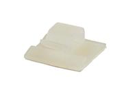 HELLA kabelclip adhesive plate clip white 102 mm - thumbnail