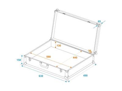 Roadinger Universal Case Pick (590 x 440 x 130 mm) - thumbnail