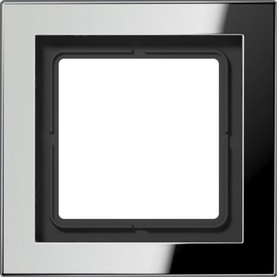 Jung LS Design Afdekraam Glanzend Chroom 1-voudig