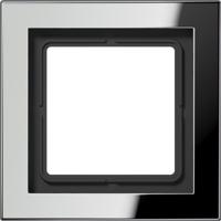 Jung LS Design Afdekraam Glanzend Chroom 1-voudig - thumbnail