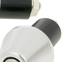 Vicma Handlebar plugs 17.5 mm silver, 656pl - thumbnail
