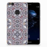 Huawei P10 Lite | TPU | Siliconen hoesje | Flower Tiles - thumbnail