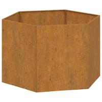 VidaXL Plantenbak roestig 60x60x45 cm cortenstaal - thumbnail