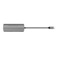 LogiLink UA0414 USB 3.2 Gen 2-hub 7 poorten Met aluminium behuizing, Met snellaadpoort Space grijs - thumbnail
