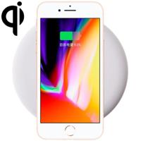 9V 1A uitgang Frosted ronde draad Qi standaard snel opladen Wireless lader, kabel lengte: 1m, voor iPhone X & 8 & 8 Plus, Galaxy S8 & S8 PLUS, Huawei, - thumbnail