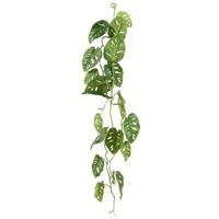 Kunstplant Monstera Monkey slinger - groen - 120 cm - thumbnail