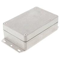 Hammond Electronics 1550Z107FBK Universele behuizing 125 x 81 x 41 Aluminium spuitgietwerk Zwart 1 stuk(s) - thumbnail
