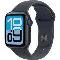 Apple Watch SE 3 GPS 40 mm Smartwatch met kast van middernacht aluminium, middernacht sportbandje (M/L). Conditie en slaap bijhouden, hartslagmonitor, Always‑On display, waterbestendig - thumbnail